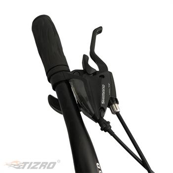 دوچرخه بزرگسال سایز 26 مشکی آبی قرمز راپیدو مدل R3D