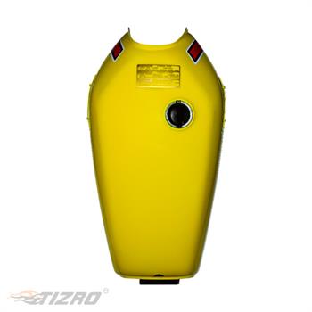 باک بغل موتورسیکلت هوندا زرد مدل عصائی کایر