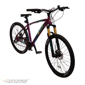 دوچرخه بزرگسال سایز 27.5 بنفش دبلیو استاندارد مدل PROT1
