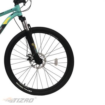 دوچرخه بزرگسال سایز 29 سبز دبلیو استاندارد مدل TY500
