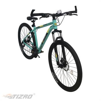 دوچرخه بزرگسال سایز 29 سبز دبلیو استاندارد مدل TY500