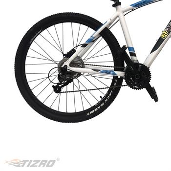 دوچرخه بزرگسال سایز 27.5 سفید دبلیو استاندارد مدل ECO D7