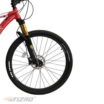 دوچرخه بزرگسال سایز 27.5 قرمز دبلیو استاندارد مدل PROT1