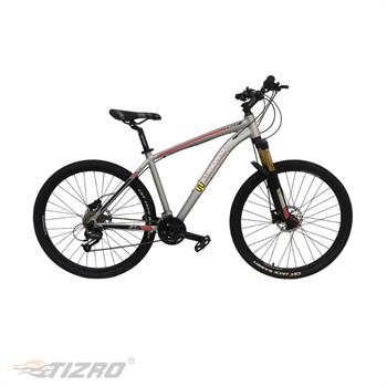 دوچرخه بزرگسال سایز 27.5 نقره ای دبلیو استاندارد مدل ECO D7