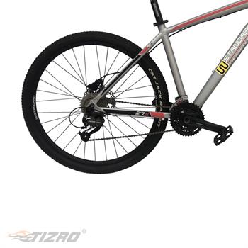 دوچرخه بزرگسال سایز 27.5 نقره ای دبلیو استاندارد مدل ECO D7