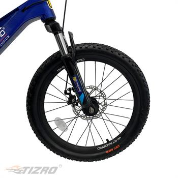 دوچرخه بچه گانه سایز ۲۰ آبی دبلیو استاندارد