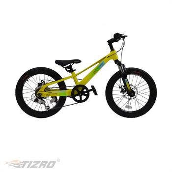 دوچرخه بچه گانه سایز ۲۰ زرد دبلیو استاندارد