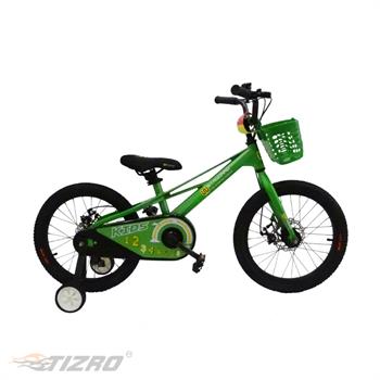 دوچرخه بچه گانه سایز 18 استاندارد سبز دبلیو
