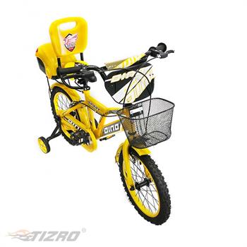 دوچرخه بچه گانه سایز 16 زرد دینو مدل 16050