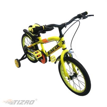 دوچرخه بچه گانه سایز 16 زرد کویر مدل 3307