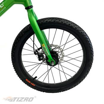 دوچرخه بچه گانه سایز ۱8 سبز دبلیو استاندارد