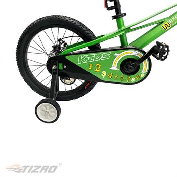 دوچرخه بچه گانه سایز ۱8 سبز دبلیو استاندارد