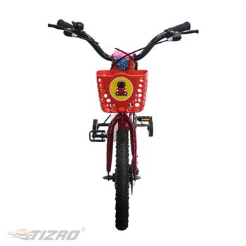 دوچرخه بچه گانه سایز ۱۶ قرمز دبلیو استاندارد
