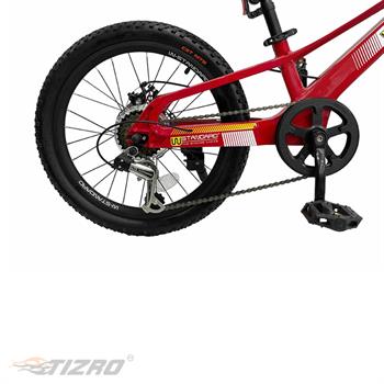 دوچرخه بچه گانه سایز ۲۰ قرمز دبلیو استاندارد
