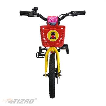 دوچرخه بچه گانه سایز ۱۴ قرمز دبلیو استاندارد