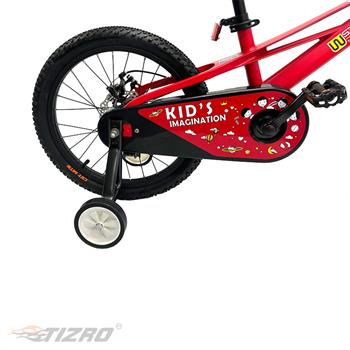 دوچرخه بچه گانه سایز ۱8 قرمز دبلیو استاندارد