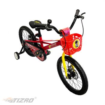 دوچرخه بچه گانه سایز ۱8 قرمز دبلیو استاندارد