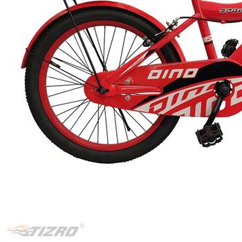 دوچرخه بچه گانه سایز 20 قرمز دینو مدل 20008