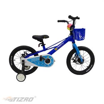 دوچرخه بچه گانه سایز 16 استاندارد آبی دبلیو