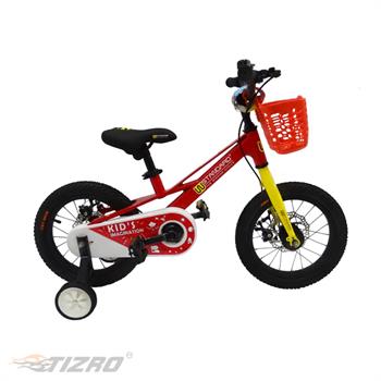دوچرخه بچه گانه سایز 14 استاندارد قرمز دبلیو