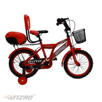 دوچرخه بچه گانه سایز 16 قرمز دینو مدل 16050