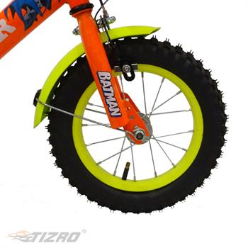 دوچرخه بچه گانه سایز 12 پشتی دار نارنجی کویر مدل 3203