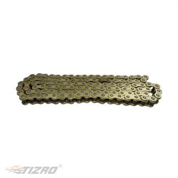 زنجیر موتور سیکلت H428x110 طلایی فلش