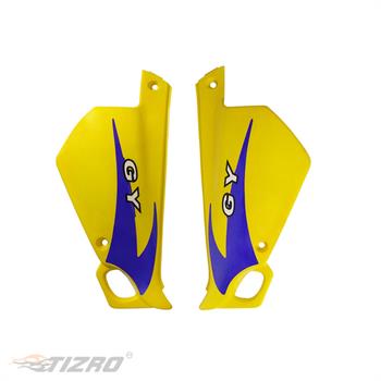 قاب بغل موتور سیکلت تریل GY زرد خارجی