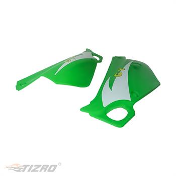 قاب بغل موتور سیکلت تریل GY سبز اصلی