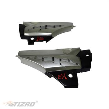 قاب بغل همتاز نقره ای