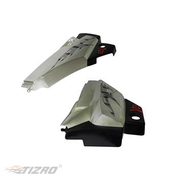 قاب بغل همتاز نقره ای