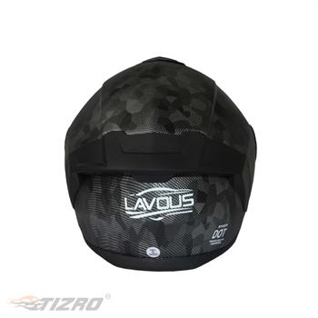 کلاه کاسکت فک متحرک لاووس Lavous
